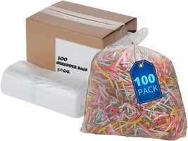Shredder Bags 56 Gallon. Large Shredder Bags Paper Waste Bags Fits 50 Ga... - £42.35 GBP