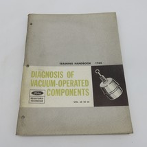 Ford 1967 Motor Tech Instruction Book Diagnosis Vacuum Operated Components - £5.87 GBP