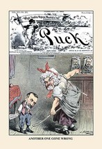 Puck Magazine: Another One Gone Wrong by Joseph Keppler - Art Print - £16.42 GBP+