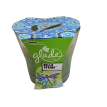 Glade Limited Edition Candle Hello Spring Green Tea and Birch Summer 3.8 Oz Disc - £7.29 GBP
