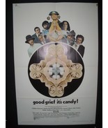 GOOD GRIEF ITS CANDY 1 SHEET POSTER-BURTON 1968 COMEDY VF - $181.88