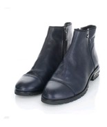 $179 Wome&#39;s Sz 7 M Karl Lagerfeld Safia Leather Embellished Ankle Booties - $194.67 CAD