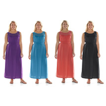 NWT Juniors&#39; Plus Size Wrapper Illusion Smocked Knit Maxi Dress Size 1X/... - $29.99