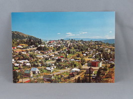 Vintage Postcard - Rossland British Columbia Canada Aerial Picture - Travel Time - £11.97 GBP
