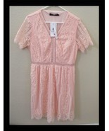 Merokeety Peach Lace Ladies Dress Size L NWT - $14.84