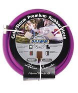 Dramm 17006 ColorStorm Rubber Garden Hose, 5/8&quot; x50&#39;, Berry 5/8&quot;x50&#39; - £113.43 GBP