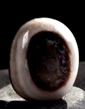 Mysterious sulemani stone &#39;&#39;twin evil eye&#39;&#39; shaman protection  magic stone# 6124 - £23.99 GBP