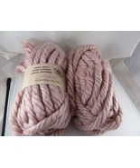 LOOPS &amp; THREADS ARIEL BIG Yarn DUSTY ROSE 1 pound 2 oz total - $21.65 CAD