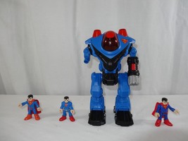 IMAGINEXT Superman Exoskeleton Suit Robot Action Figure DC Super Friends - $11.89