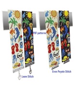 Cuff Bracelet patterns Loom-Even Peyote Stitch, Miyuki Delica-Preciosa, ... - $6.78 CAD