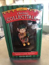 Gibson Christmas Collectibles Santa’s Little Painter Ornament New Open B... - $11.48 CAD