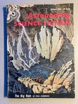 ASTOUNDING SCIENCE FICTION October 1954 Mark Clifton &amp; Frank Riley Poul ... - $57.37 MXN