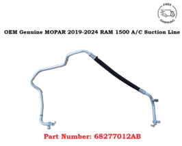 68277012AB OEM MOPAR 2019-2024 RAM 1500 A/C Suction and Liquid Line Hose - $75.23