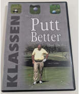 Darrell Klassen How to Putt Better Than The Pro&#39;s DVD Golf Instructional... - $839.49 MXN