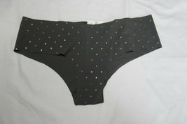 Pink By Victoria&#39;s Secret Panty Underwear Hiphugger? Large L Gray SILVER-BRONZE - £10.87 GBP