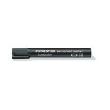 Staedtler Lumocolor Permanent Marker 352-9 Bullet Tip - Black (Pack of 10)  - £23.03 GBP