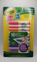 KIDS Crayola 10 Mini Markers Color Wonder - £6.99 GBP