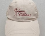Greg Norman Golf Wegmans LPGA Championship Cap Womens Adjustable Tan Hat - £17.48 GBP