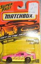 Matchbox 1994 Super Fast #48 &quot;Firebird Racer&quot; On Sealed Card - £2.39 GBP