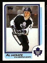 Toronto Maple Leafs Al Iafrate 1986 Topps # 26 - £1.37 GBP