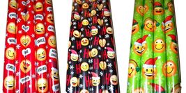 Emoji Wrapping Paper Rolls for all Occasions with 3 Different Designs 20... - £23.35 GBP