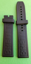 24 MM rubber strap , fit For BREITLING watch. - £22.31 GBP