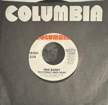 Moe Bandy – Yesterday Once More - Vinyl, 7&quot;, 45 RPM, Promo - $7.50