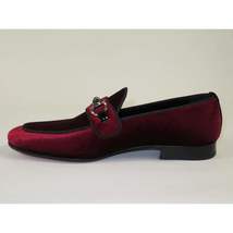 Men's GENIO Velvet Upper Leather Red Sole Shoes Turkey 120194637 Burgundy image 4