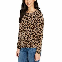 Buffalo David Bitton Ladies&#39; Printed Cozy Top (Small, Cheeta Gold) - £15.98 GBP