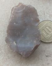 Natural MINERAL Rough Raw FLINT Ancient Stone Rock Modiin Israel #314 - £2.14 GBP