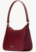 Kate Spade Sam Dark Merlot Nylon Small Shoulder Bag PXR00466 NWT $178 Re... - £70.60 GBP