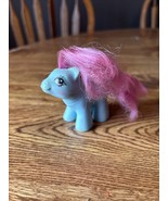 Vintage 80s G1 My Little Pony Newborn Baby Shaggy Blue Figure Hasbro 198... - $149.46 MXN