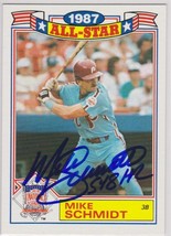 Mike Schmidt Signed Autographed 1988 Topps All-Star Baseball Card - Philadelphia - £19.87 GBP