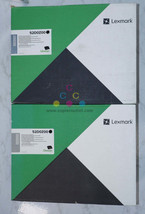 2 New OEM Lexmark 320, 420, 520, 620, MX1200 3200, 2300 Black Imaging Unit 52D0Z - £85.46 GBP