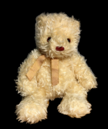 Ty Beanie Buddy Flecks Plush Classic Bear Cream Sparkle Shaggy Teddy 200... - $41.09 CAD