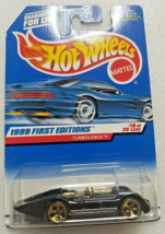 Hot Wheels Turbulence Mattel #923 1999 First Editions 18/26 Black Dayla ... - $8.81