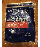 Ultra Care VacBelts vacuum belt for Dirt Devil 10 Uprights Ships N 24h - $9.48 CAD