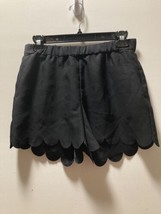 Madewell Black Rounded Petal Hem Shorts with Pockets Women’s Size Small - $20.57