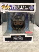 Funko Pop! Deluxe: Marvel - T&#39;Challa on Throne - Target (Exclusive) #1113 - £16.51 GBP