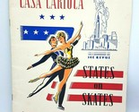Vintage 1954 Casa Carioca States On Skates Ice Revue Programma Garmisch ... - $15.31