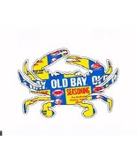 Old Bay Can Crab Sticker NEW Fast Free Ship - £10.42 GBP