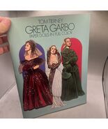 Greta Garbo Paper Dolls In Full Color by Tom Tierney 1985 Uncut - $13.93 CAD
