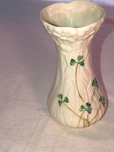 Belleek Irish Porcelain Vase Mint 4.5 Inch High - £15.97 GBP