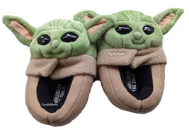 Disney Star Wars Mandalorian Baby Yoda The Child Toddler Kids Slippers Size 4-5 - $27.97