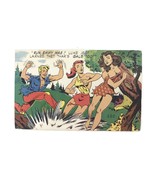 Vintage 1950s Postcard Hillbilly Run Emmy Mae Thar&#39;s Gals Comicard by Clem - $6.80 CAD