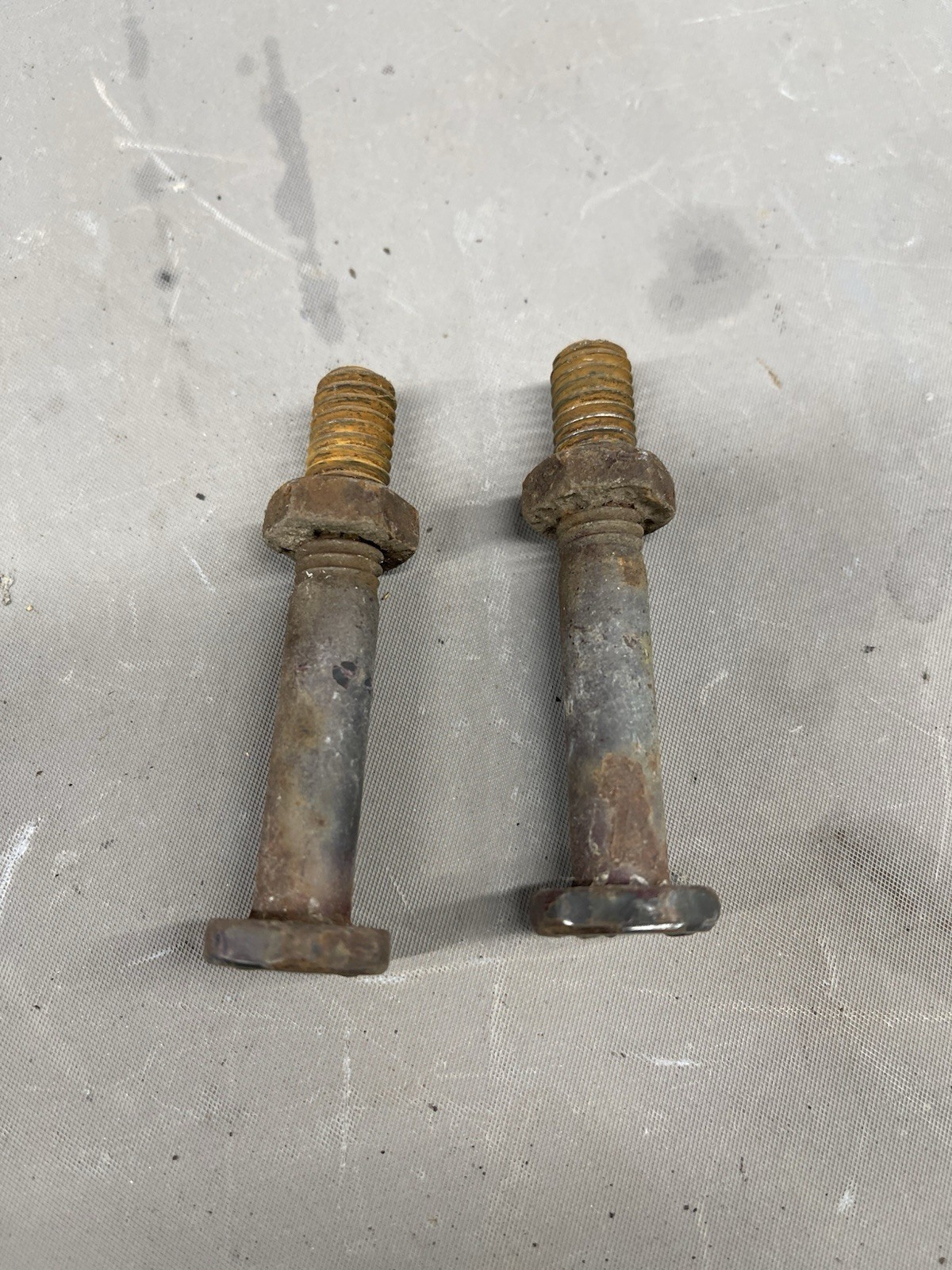 1969 1970 Chevrolet Impala Caprice Belair Hood Adjuster Bumper Bolts Pin... - $35.74