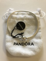 Genuine Pandora Moments Snake Chain Bracelet #590728-21 8.3&quot;  - £43.92 GBP