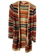 No boundaries Sweater Juniors Size S 3-5 Long Festival Open Duster Cardigan - £10.39 GBP