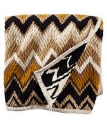 NWT Missoni for Target Famiglia Brown and Black/White Reversible Throw B... - £199.03 GBP