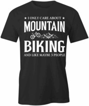 Only Mountain Biking T Shirt Tee Short-Sleeved Cotton Clothing Bicycle S1BSA63 - $15.99+